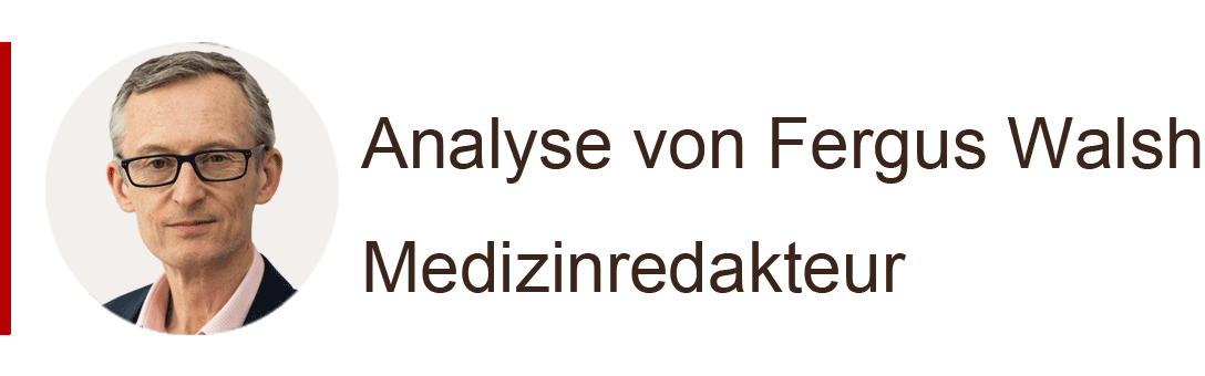 Analyse von Fergus Walsh, Medizinredakteur