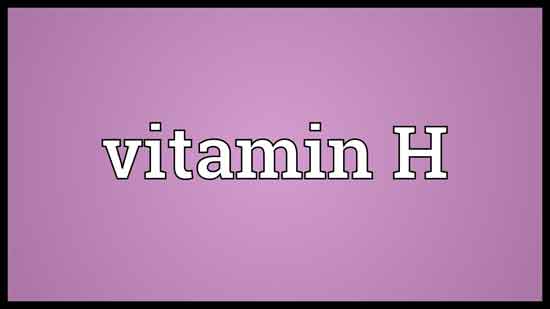 was ist Vitamin H (Biotin) 10 gesunde Wirkung