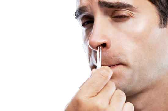 eingewachsene Nasenhaare Behandlungstipps und Prävention
